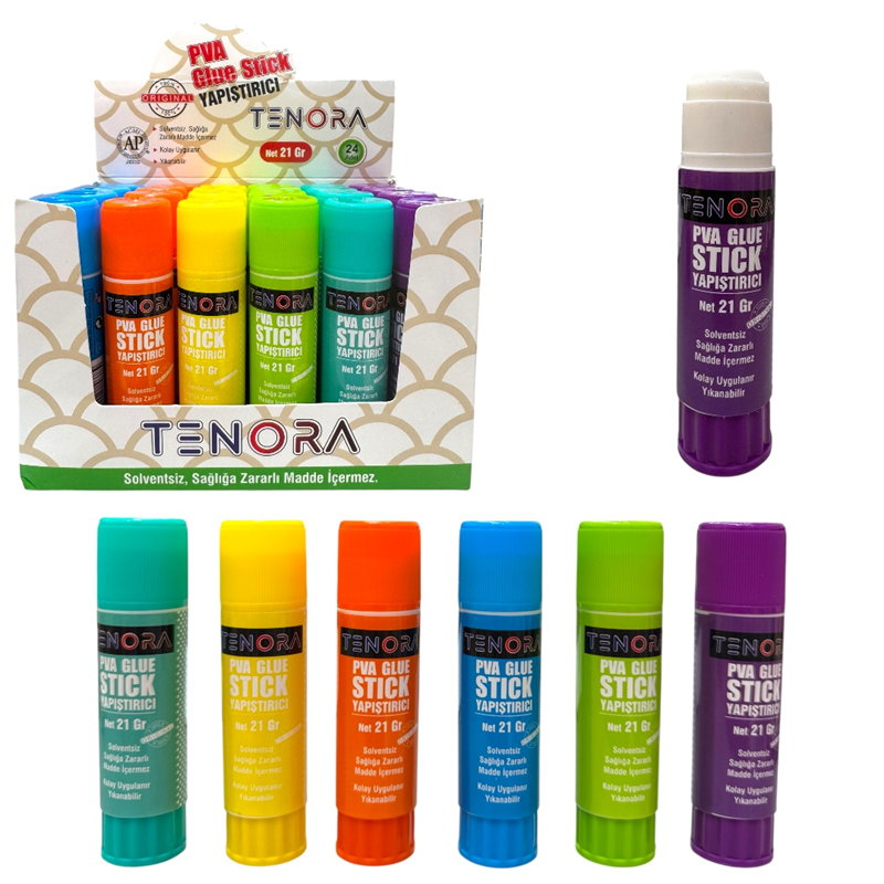 Toptan Tenora Pva Gule Stick Yapıştırıcı 21gr