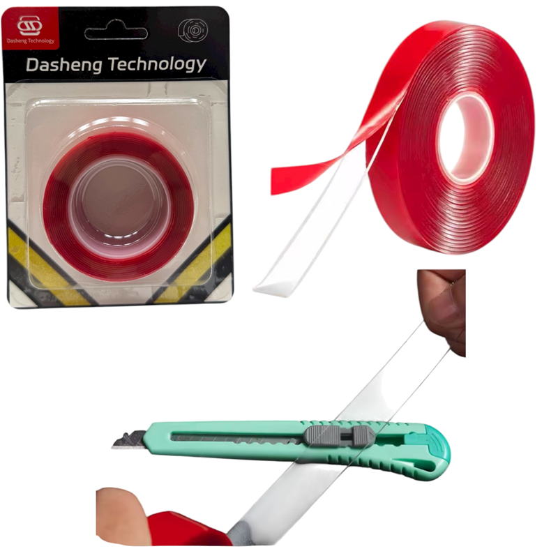 Toptan Beimo Çift Taraflı Kırmızı Silikon Bant