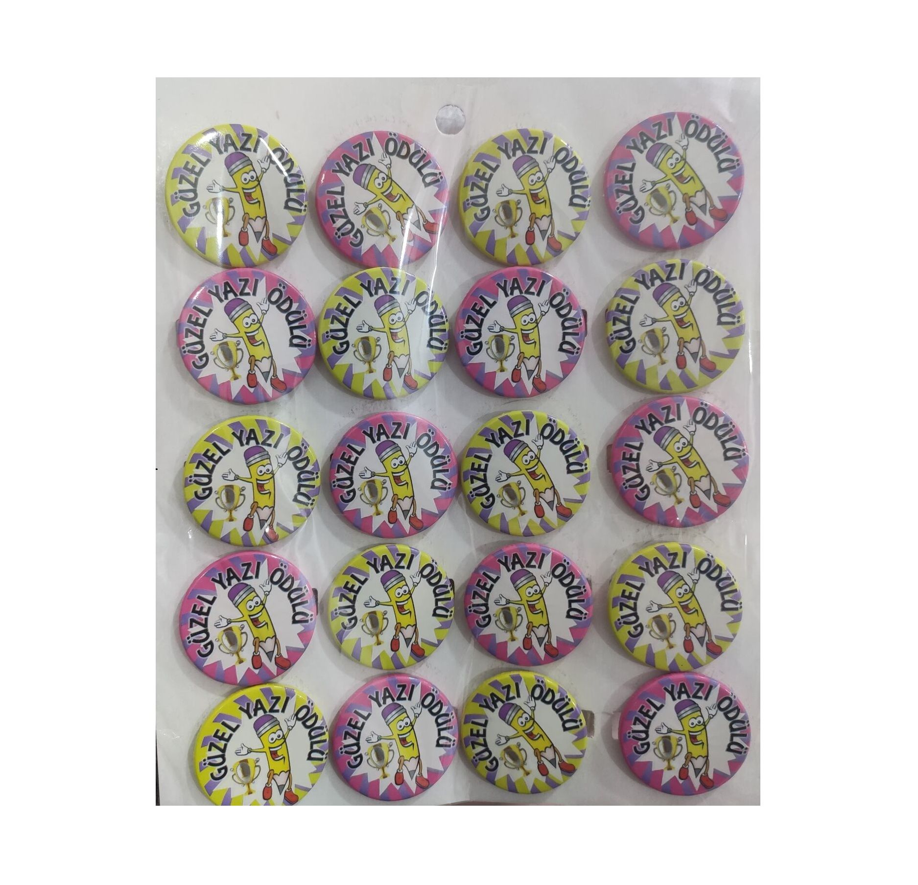 Toptan Rozet Güzel Yazı Ödülü