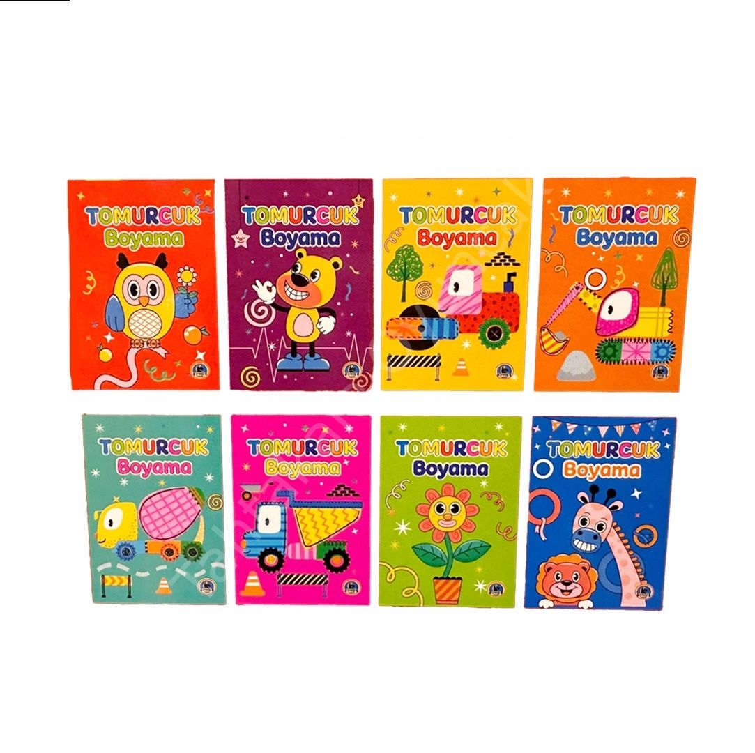 Toptan Tomurcuk Boyama Kitabı