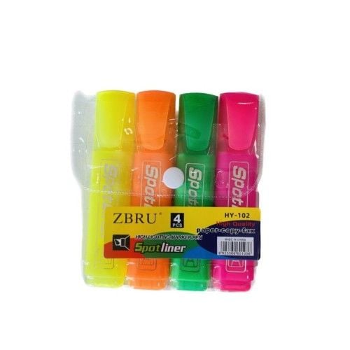 Toptan Spotliner 4lü Fosforlu Kalem