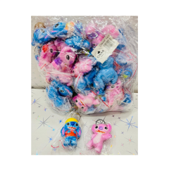 Toptan Stitch ve Angel Squishy Anahtarlık