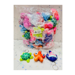 Toptan Sevimli Deniz Hayvanları Squishy Anahtarlık