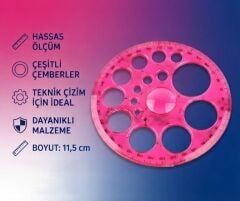 Toptan 360 Derece Daire Cetvel