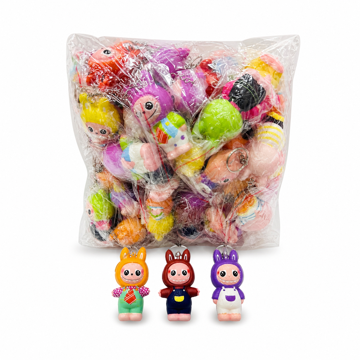 Toptan Squishy Anahtarlık Labubu