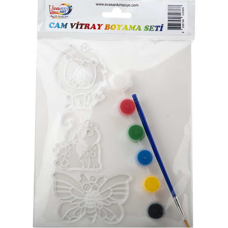 Toptan Mikadan Vitray Boyama Seti