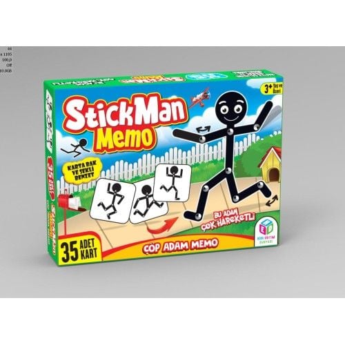 Toptan Stick Man Memo