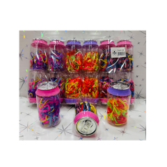 Toptan Kola Şişesinde Renkli Lastik Toka