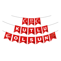 23 NİSAN HARF AFİŞİ
