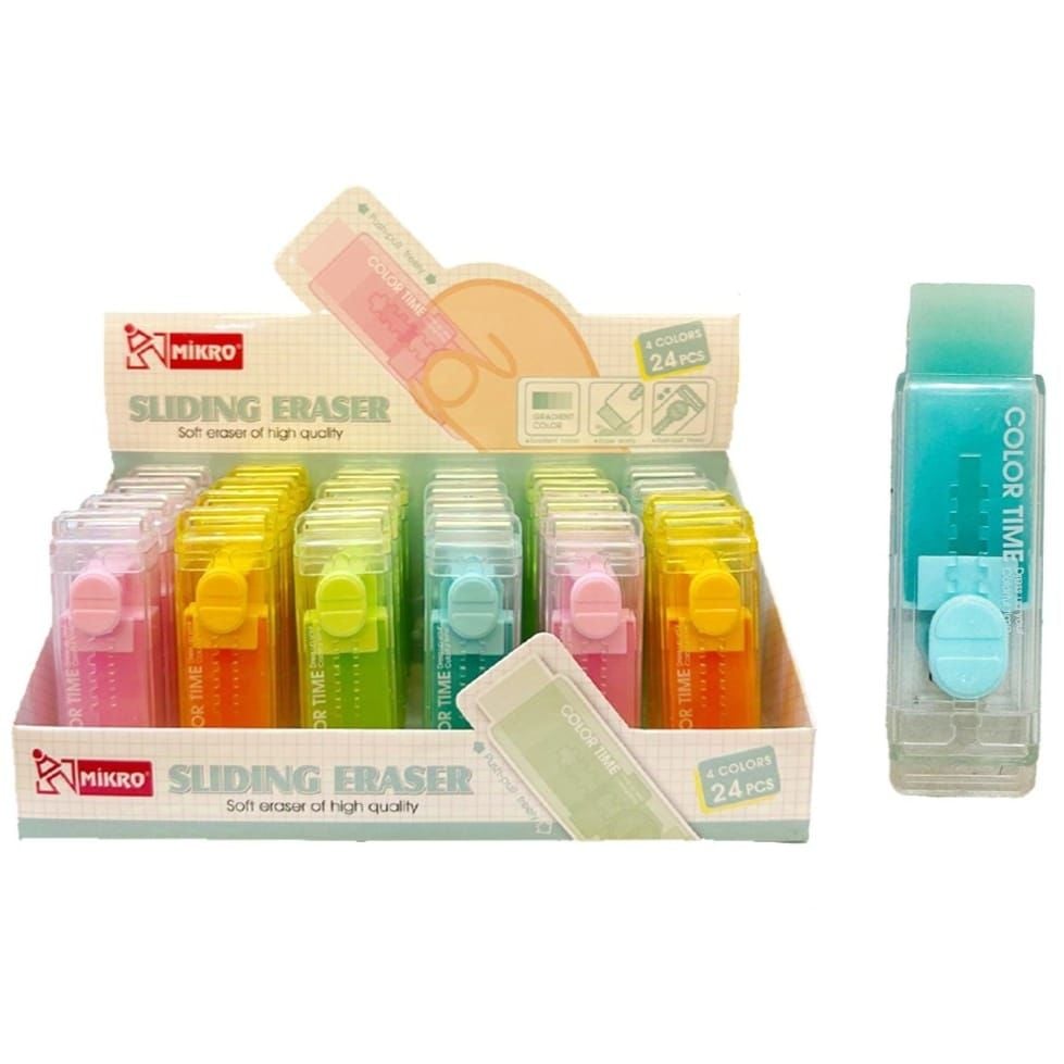 Toptan Kırtasiye Sürgülü Mikro Silgi