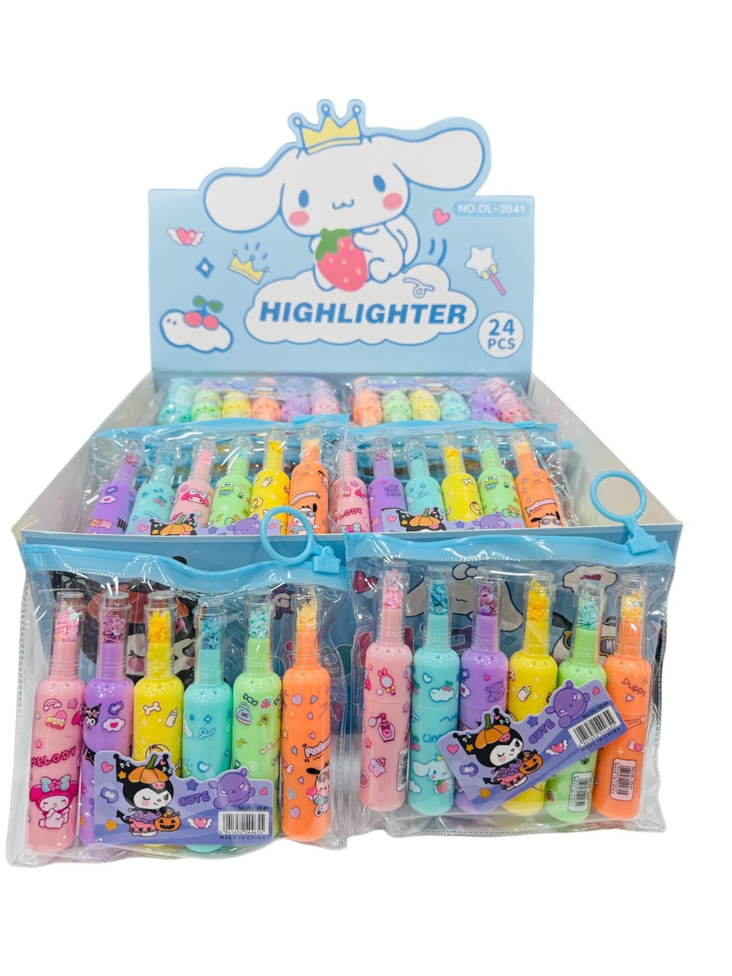 Toptan Kuromi Model Fosforlu Mini Kalem cnr