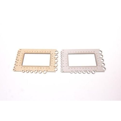 Toptan Kırtasiye 2'lİ Ahşap Cetvel Seti