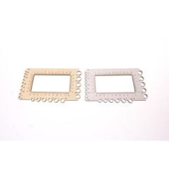 Toptan Kırtasiye 2'lİ Ahşap Cetvel Seti