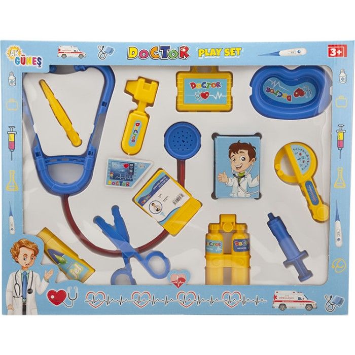 Toptan Oyuncak Kutuda Doktor Seti