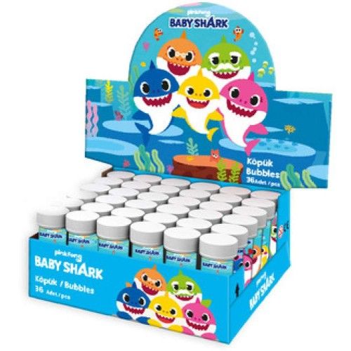 Baby Shark Köpük Baloncuk 36 Adet