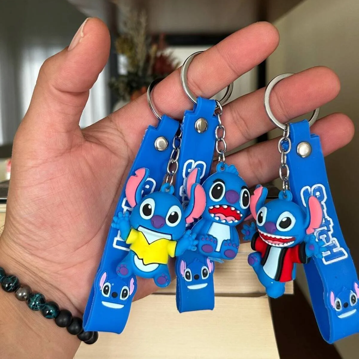 Toptan Silikon Anahtarlık Stitch