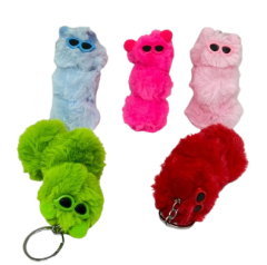 Toptan Tüylü Tırtıl Anahtarlık