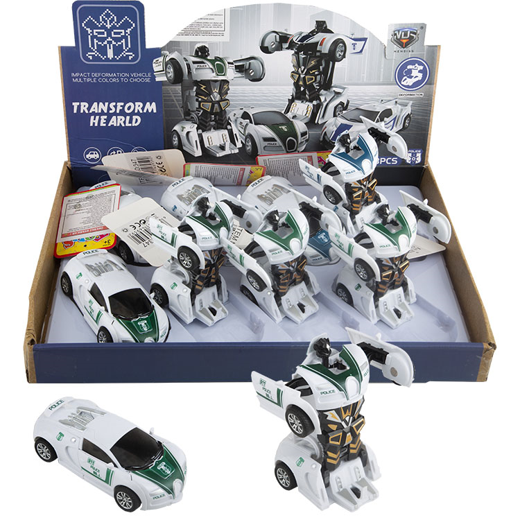 Toptan Sürtmeli Robota Dönüşen Araba