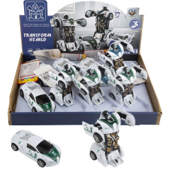 Toptan Sürtmeli Robota Dönüşen Araba