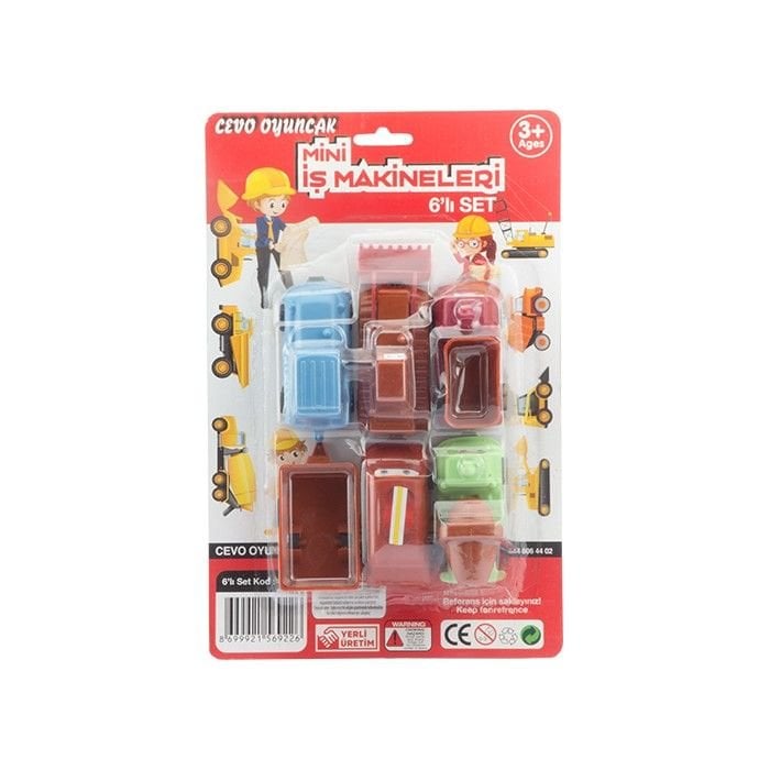 Toptan Oyuncak Mini İş Makinası Seti