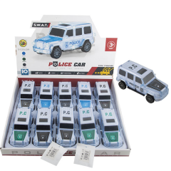Toptan Sürtmeli Işıklı Sesli Polis Araba