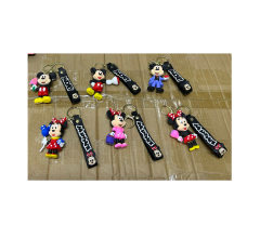 Toptan Silikon Anahtarlık Mickey Mouse