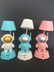 Toptan Kalemtraşlı Masa Lambası Astronot