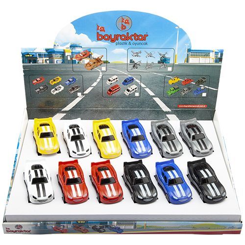 Toptan Sürtmeli Plastik Araba