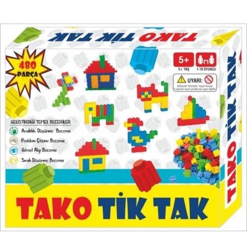 Toptan Tako  Tik Tak 480 Parça