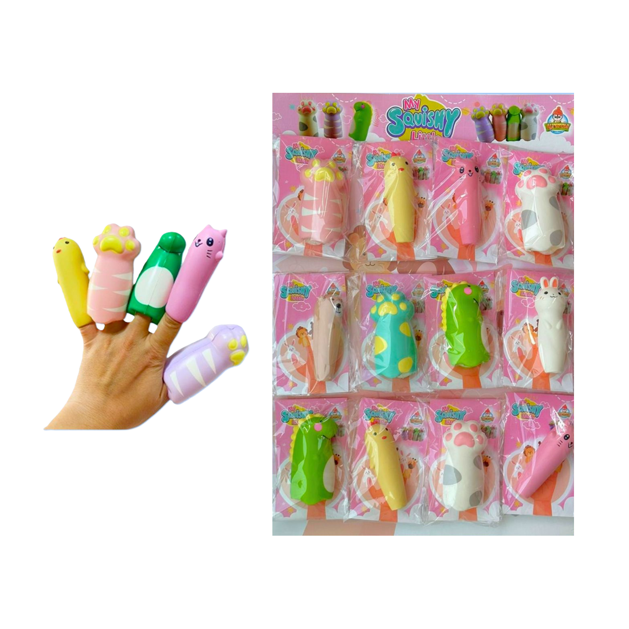 Toptan Squishy Parmak