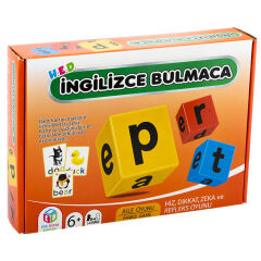 Toptan İngilizce Bulmaca Akıl ve Zeka Oyunu