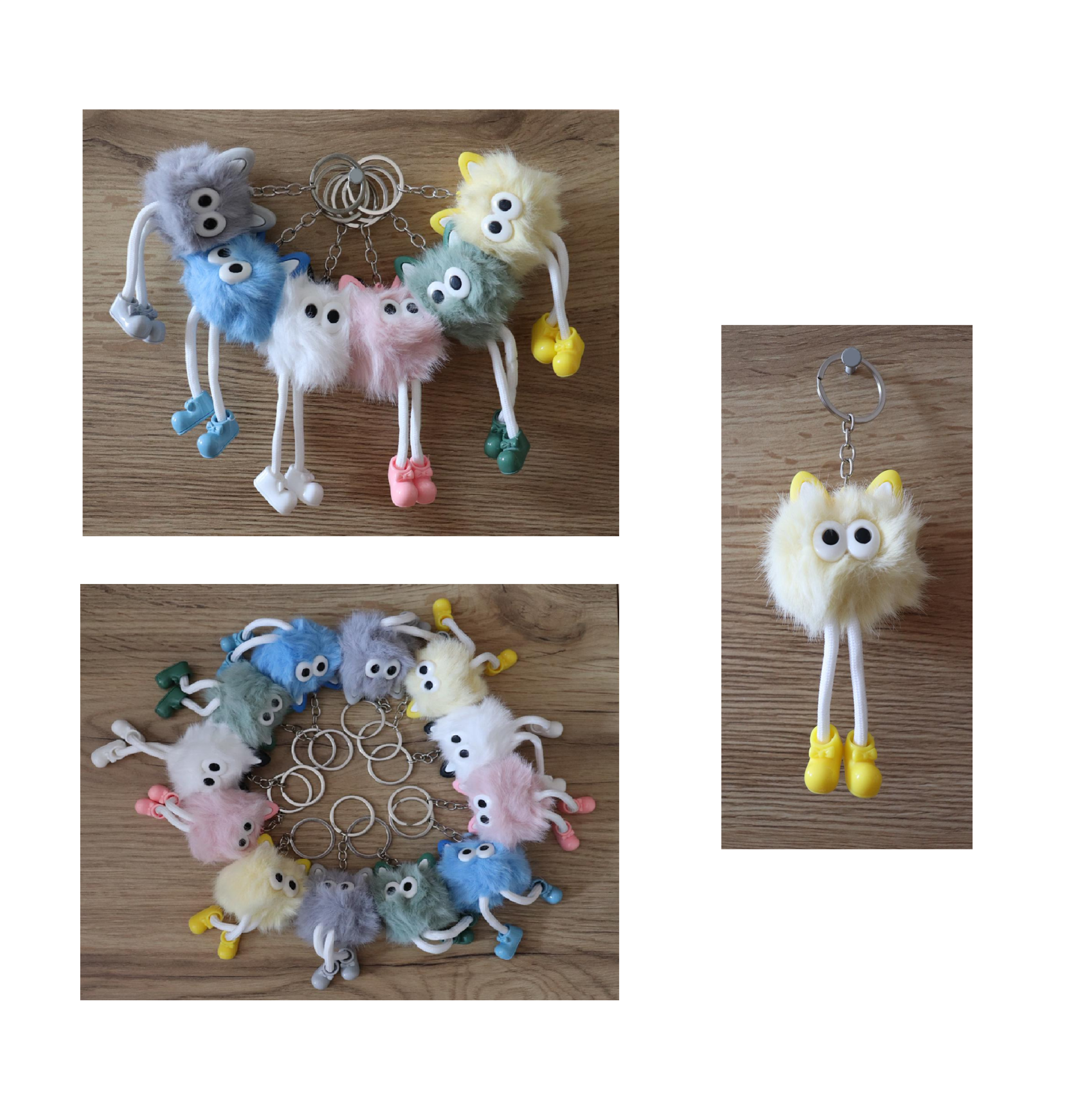 Toptan Sevimli Peluş Anahtarlık