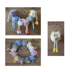 Toptan Sevimli Peluş Anahtarlık