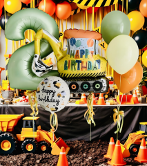 Toptan Folyo Balon Büyük Excavator