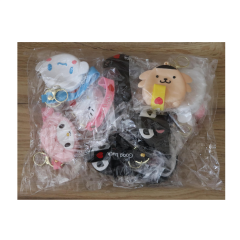 Toptan Kuromi Anahtarlıklı Silikon Cüzdan