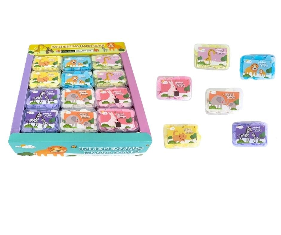 Toptan Sihirli Sabun Hayvanlar