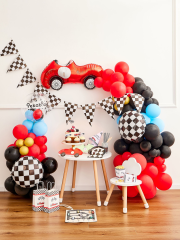 Toptan Folyo Balon Yarış Arabası Model