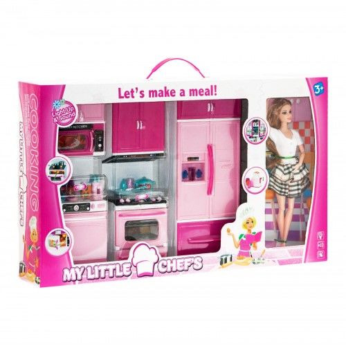My Lıttle Chefs/Bebek Üçlü Mutfak Seti