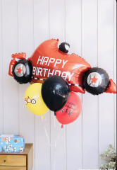 Toptan Folyo Balon Happy Birthday Formula Model