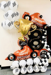 Toptan Folyo Balon Happy Birthday Formula Model