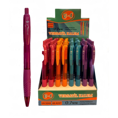 Toptan U4-504A Versatil Kalem 0.7 mm