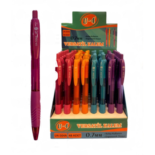 Toptan U4-504A Versatil Kalem 0.7 mm