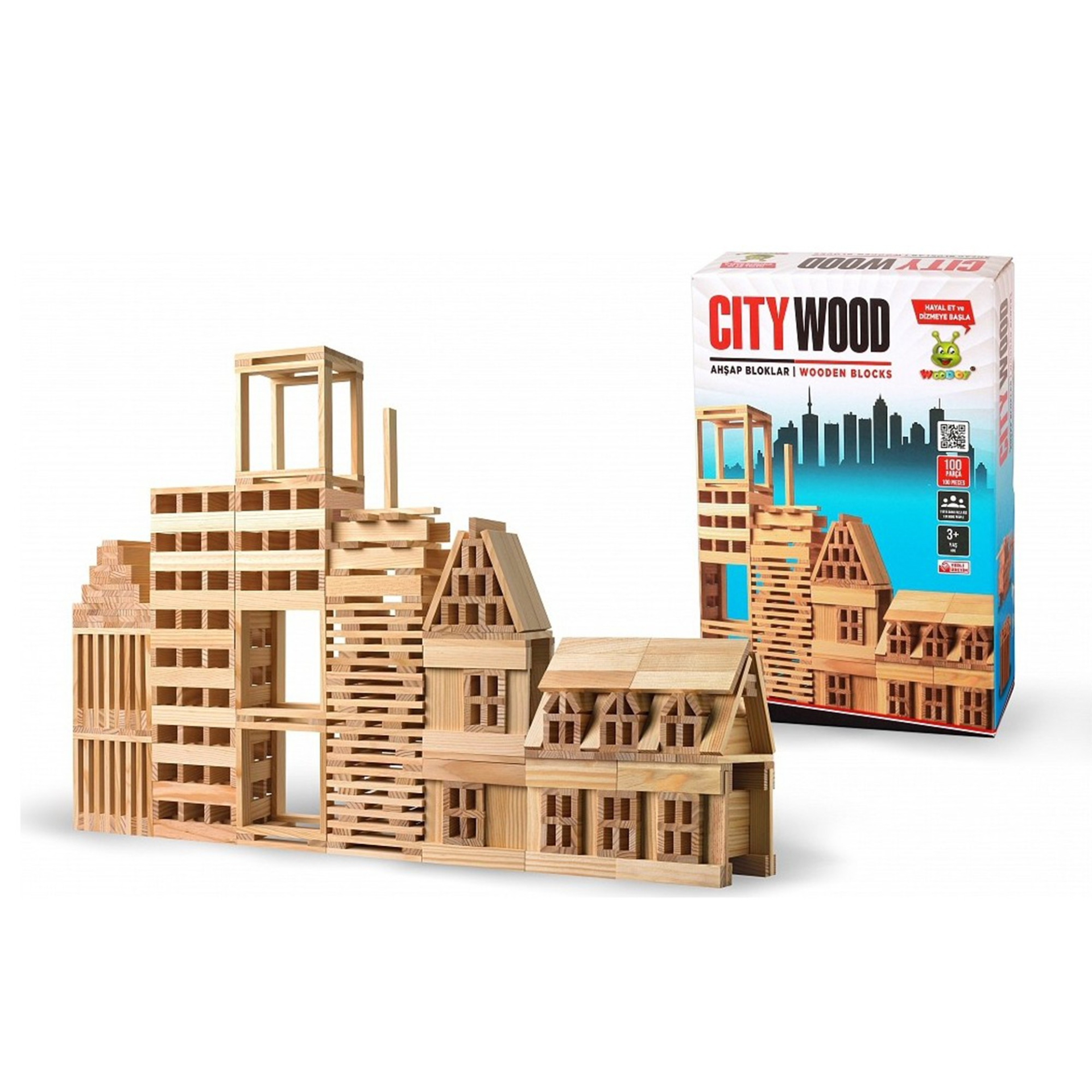 Toptan Woody City Blocks Oyunu