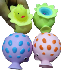 Toptan Vantuzlu Sıkmalı Balık Çıkan Oyuncak