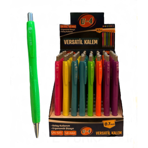 Toptan U4-511 Versatil Kalem 0.7 mm