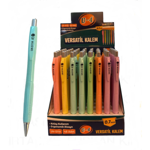 Toptan U4-511A Versatil Kalem 0.7 mm