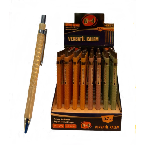 Toptan U4-514 Versatil Kalem 0.7 mm