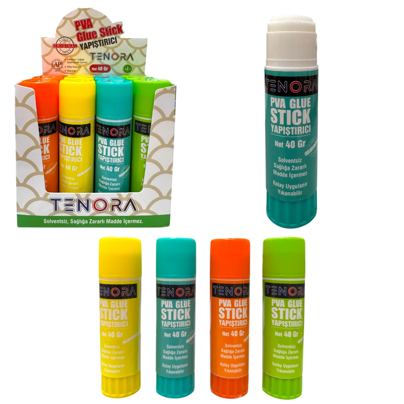 Toptan Tenora Pva Gule Stick Yapıştırıcı 40gr