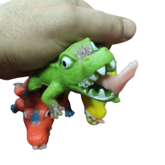 Toptan Sıkmalı Timsah Anahtarlık