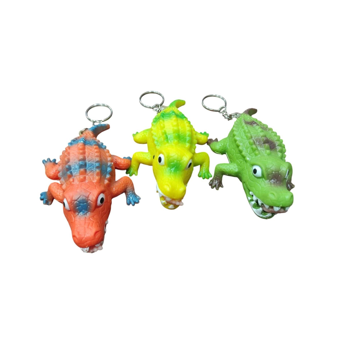 Toptan Sıkmalı Timsah Anahtarlık